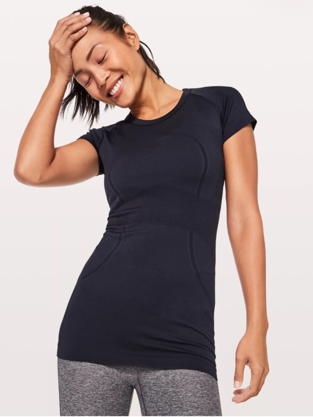 Lululemon Black Swiftly T-Shirt Black 6
